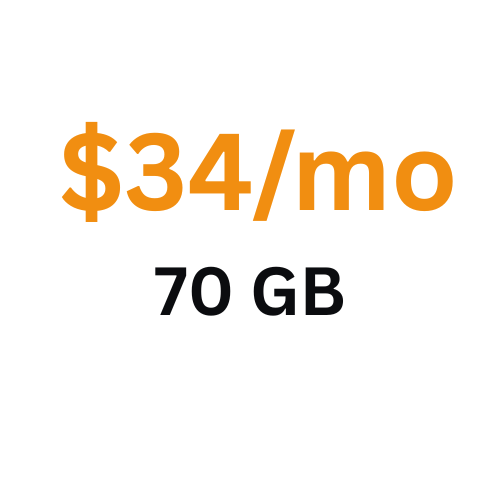 $34_mo 70 GB